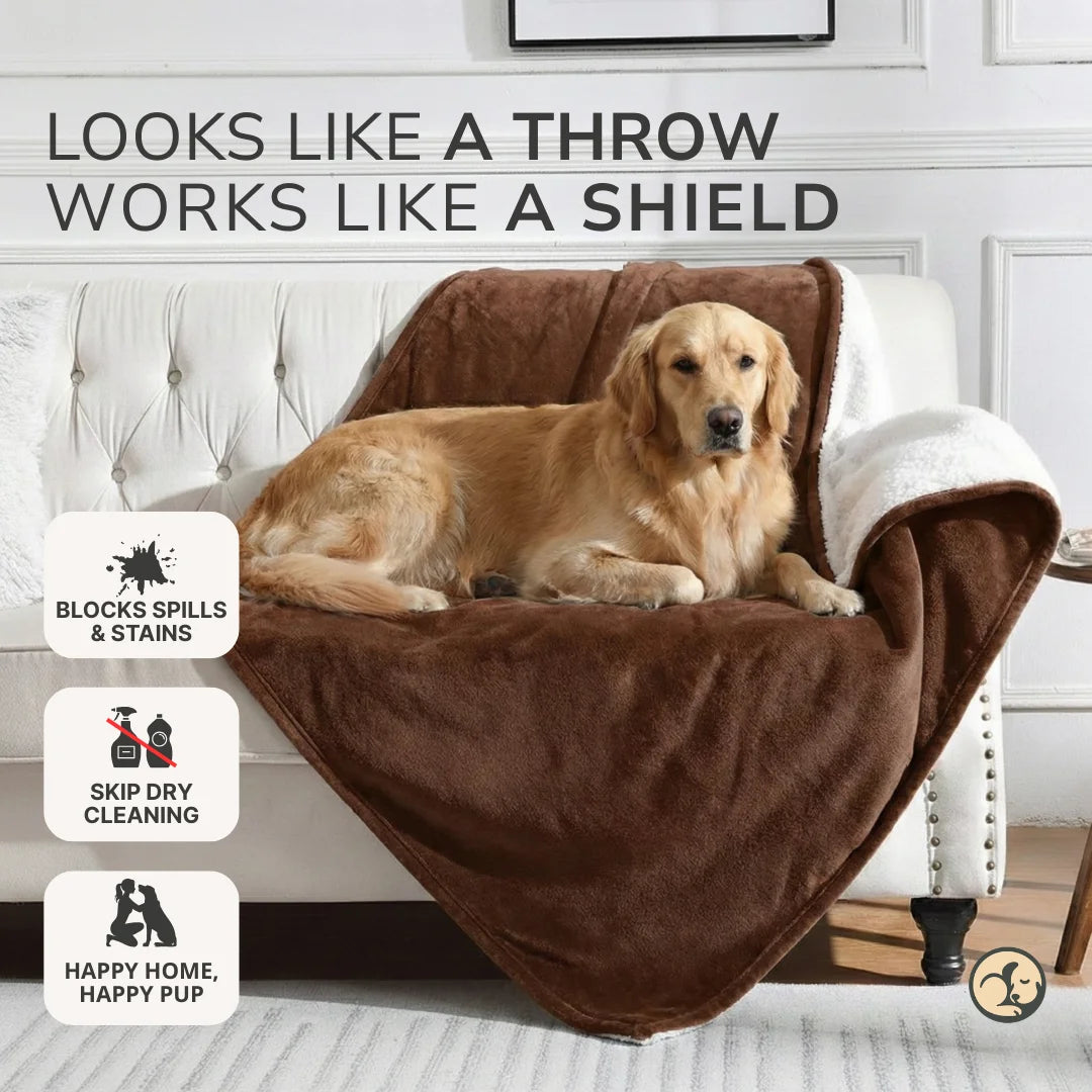 Waterproof Blanket by Plofty – Coffee