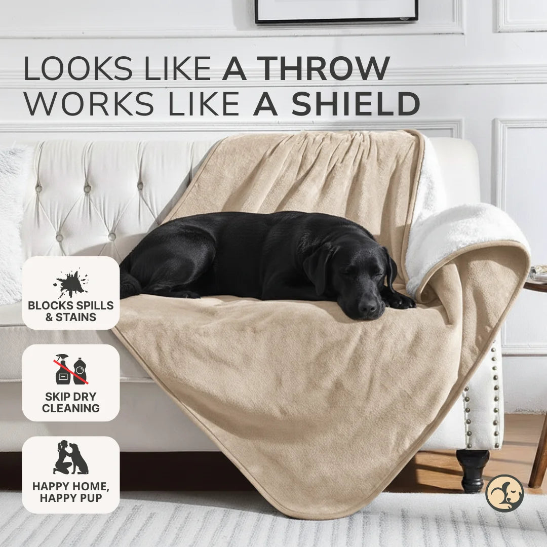 Waterproof Blanket by Plofty – Beige