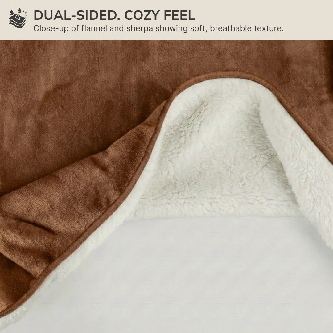 Waterproof Blanket by Plofty – Coffee