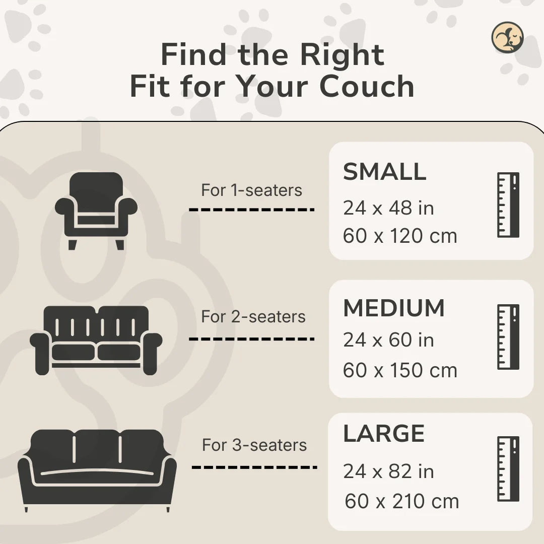 Plofty™ Plush Pet Sofa Cover