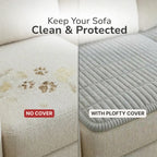 Plofty™ Plush Pet Sofa Cover