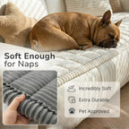 Plofty™ Plush Pet Sofa Cover