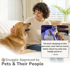 Plofty™ Plush Pet Sofa Cover