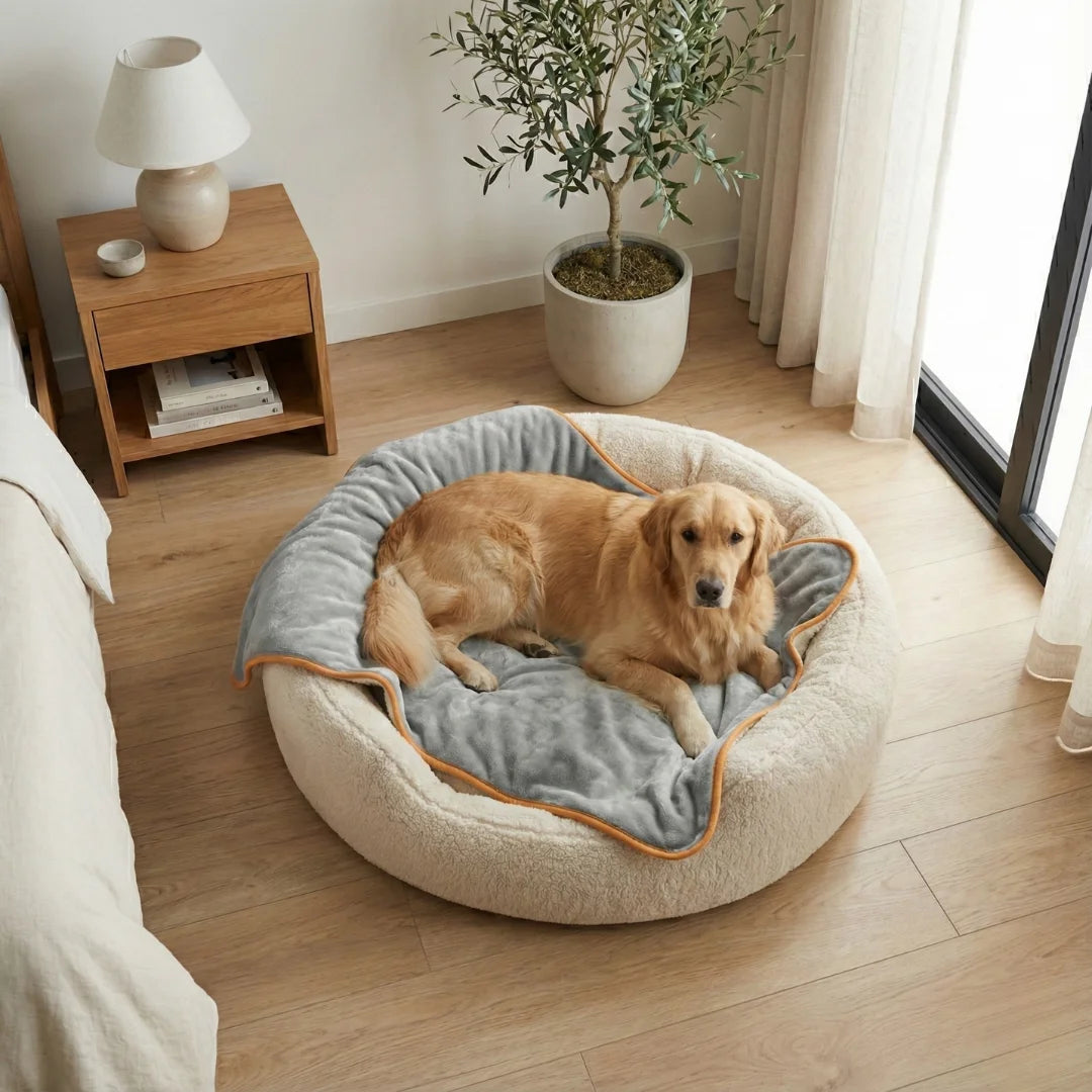 Waterproof Blanket by Plofty – Light Gray