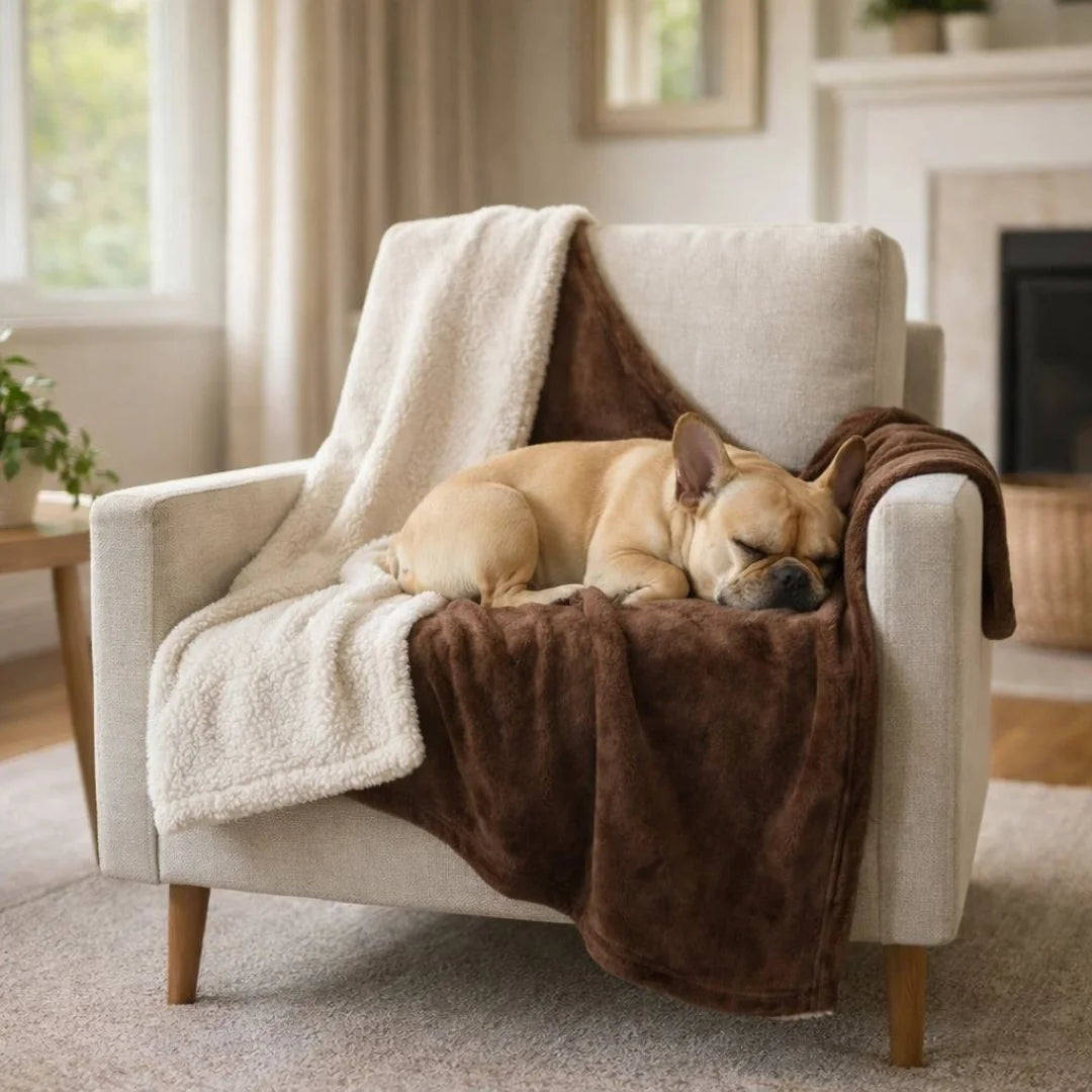 Waterproof Blanket by Plofty – Coffee
