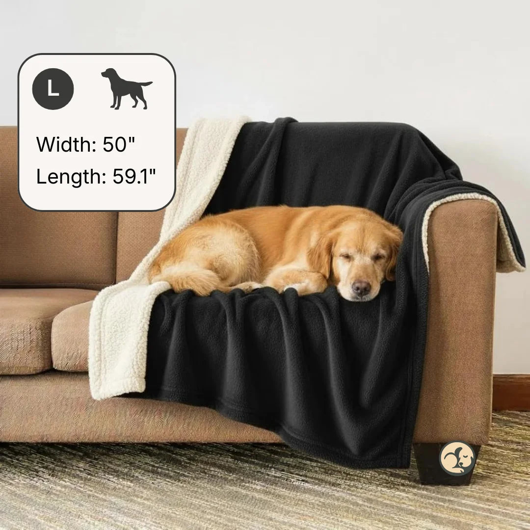 Waterproof Blanket by Plofty – Black
