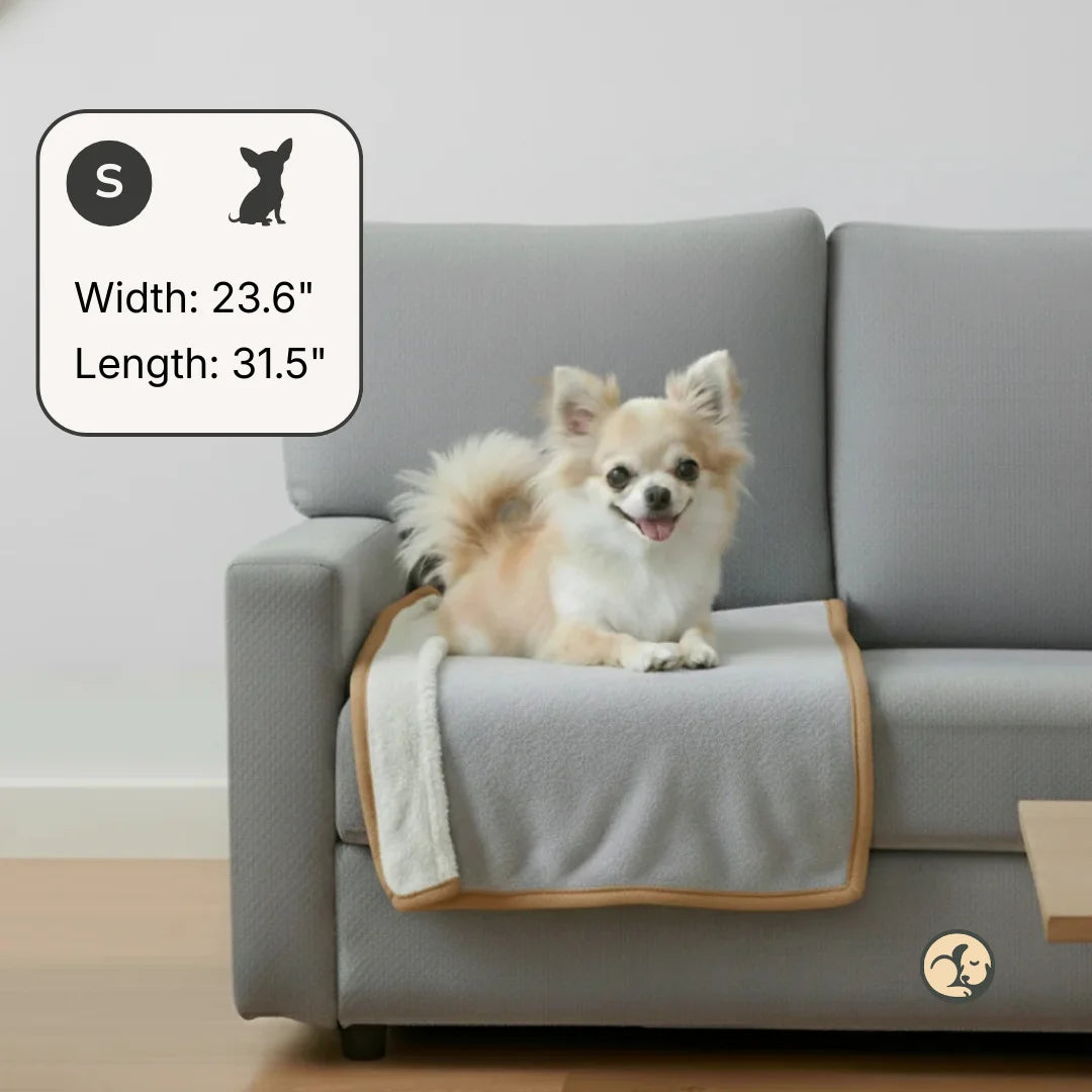 Waterproof Blanket by Plofty – Light Gray