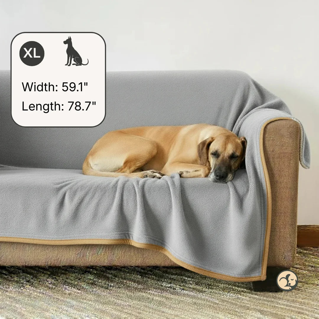 Waterproof Blanket by Plofty – Light Gray