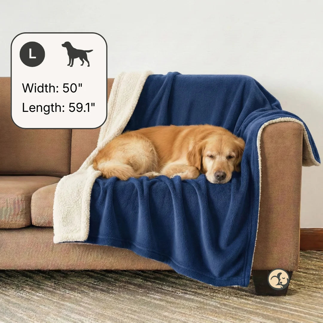 Waterproof Blanket by Plofty – Blue