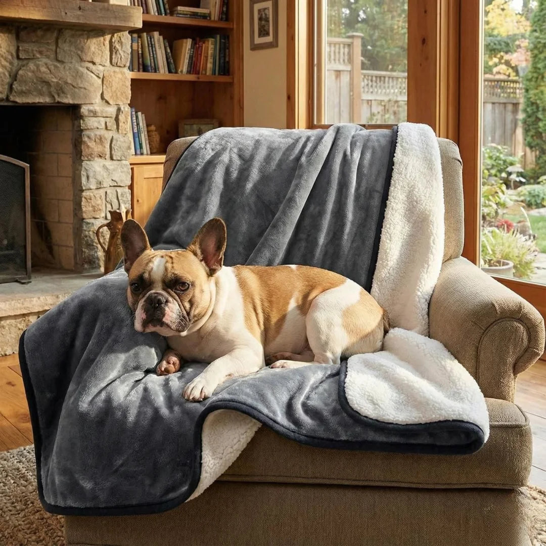 Waterproof Blanket by Plofty – Dark Gray