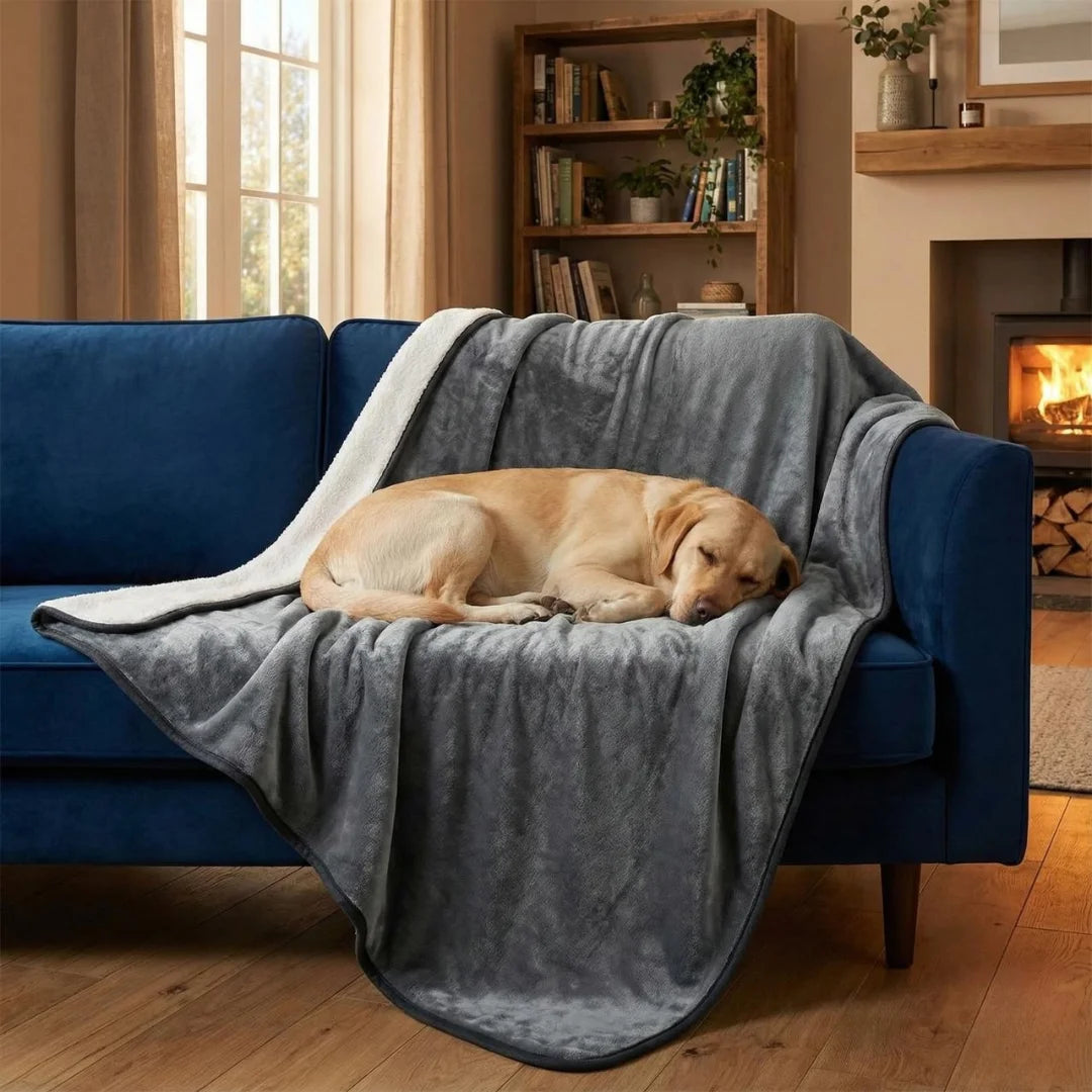 Waterproof Blanket by Plofty – Dark Gray