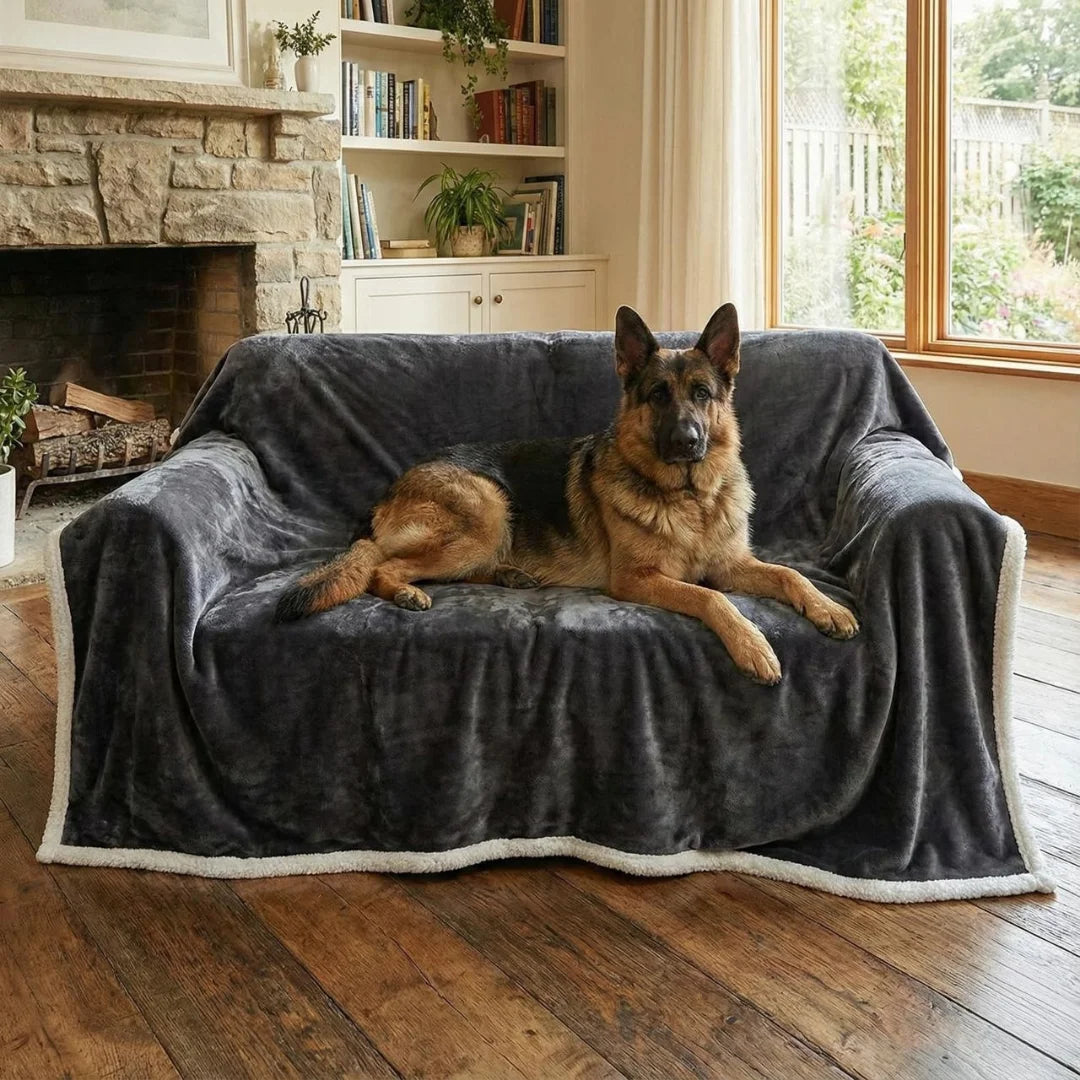 Waterproof Blanket by Plofty – Dark Gray